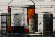 Stained Glass with Fern / Main Image